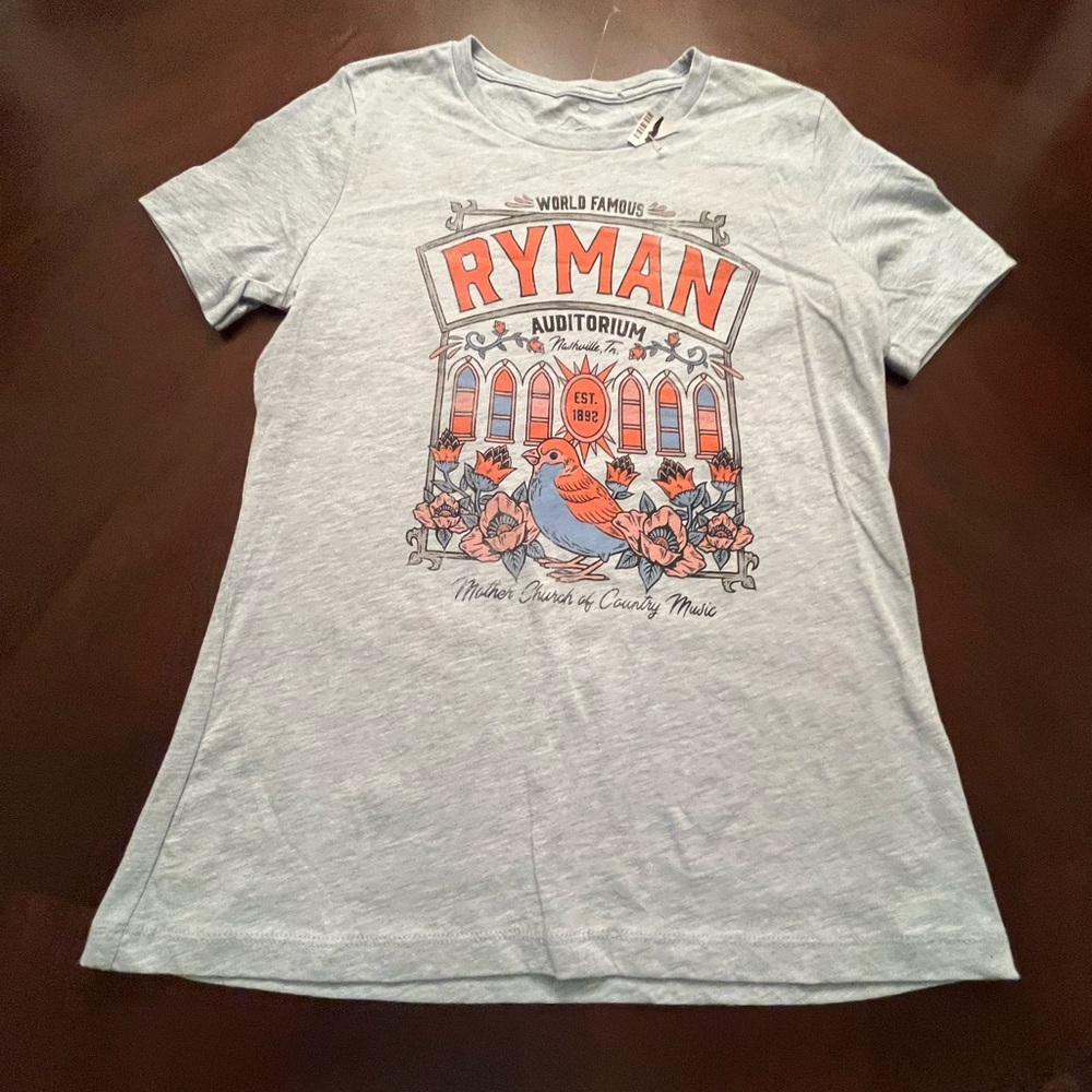 Ryman Auditorium women’s T-shirt NWT 🎼🤠